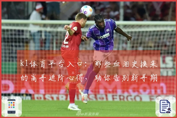 k1体育平台入口：那些血泪史换来的高手进阶心得，助你告别新手期！